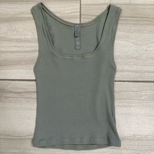 SKIMS Cotton Rib Tank - M // NWOT